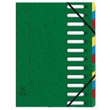 Trieur 12 positions à fenêtres avec élastiques