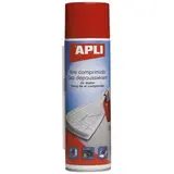Gaz dépoussiérant inflammable