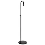 Pied pour buste fixation nuque H 110 à 197 cm Acier - Noir
