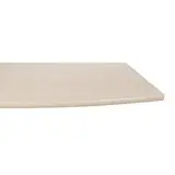 Tablette bois galbée 100 x 50/54 cm ép. 22 mm - Érable