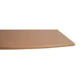 Tablette bois galbée 100 x 40/44 cm ép. 22 mm - Hêtre