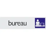 Plaque alu bureau