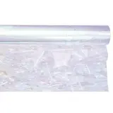 Film fleuriste - Film polypropylène transparent irisé neutre 17µ 100 cm x 10 m