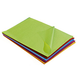 Papier de soie multicolore 5 coloris Color pop Vif 50 x 75 cm, 240 feuilles