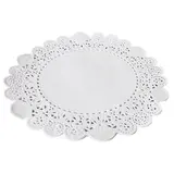 Dentelle papier ronde blanche ø 19 cm - Paquet de 250  