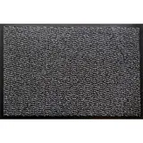 Tapis d'entrée Cahors gris/noir 60 x 80 cm
