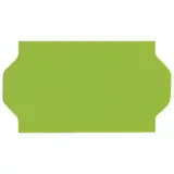 Étiquette verte 26 x 16 mm adhésive pour étiqueteuse - 10 rouleaux de 1200