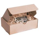 Carton d'expédition brun 32 x 33 x 10,5 cm - boîte à oreilles, paquet de 20