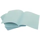 Chemise dossier cartonnée A4 220g 24 x 32 cm Exacompta Forever - Bleu clair - Lot de 100