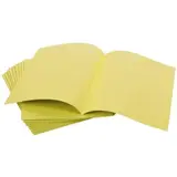Chemise dossier cartonnée A4 220g 24 x 32 cm Exacompta Forever - Jaune canari - Lot de 100