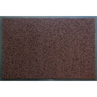 Tapis d'entrée Mirande marron 60 x 80 cm, ép 9 mm