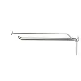 Tiges doubles pour fond perforé avec tige pour porte-étiquette