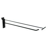 Tiges simples noir sablé - L 30 cm - avec tige pour porte-étiquette