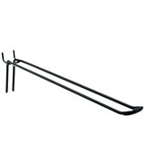 Tiges doubles noir sablé - L 30 cm - pour fonds perforés