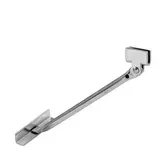 Tige de renfort pour console tablette sur panneau rainuré L 22 cm - Gris