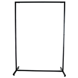 Portant vêtements métal noir Square 25 – L105xP45xH150cm