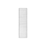 Grille d’exposition métal - Grille double cadre - noir - 150 × 40 cm - Paquet de 2