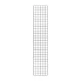 Grille d’exposition métal - Grille double cadre - noir - 200 × 40 cm - Paquet de 2