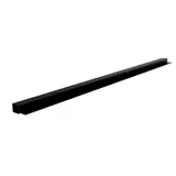Entretoise Square noir sablé L 97,8 cm - Paquet de 4