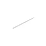Frontale métallique Square pour tablette L 60 cm blanc sablé