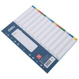 Intercalaires 12 positions