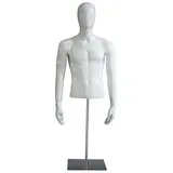 Buste homme finition laquée + piétement métal