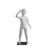 Mannequin enfant laqué 4/5 ans bras droit levé
