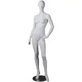 Mannequin femme, tête et cheveux sculptés