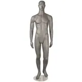 Mannequin homme, tête et cheveux sculptés