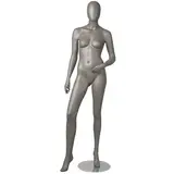 Mannequin femme, finition mate, main gauche sur la hanche