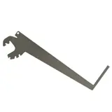 Console inclinable pour tablettes 7 x 28,7 cm - Gris