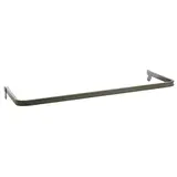 Barre de penderie déportée accroches pas de 50 mm