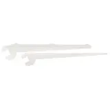 Consoles inclinables pour tablettes bois ou verre pas de 50 mm