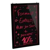 Tableau lumineux avec éclairage par LED à poser ou à suspendre