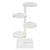 Présentoir 4 plateaux ronds 