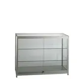 Vitrine verre trempé - L 120 x P 50 x H 94 cm