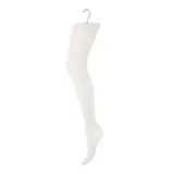 Jambe mannequin femme plastique avec crochet métal H 75 cm - Présentoir lingerie - Blanc