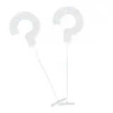 Attache étiquette crochet en J pour pistolet textile aiguille standard 19mm - Boîte de 5000