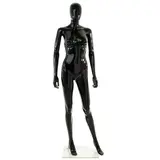 Mannequin femme en plastique finition laquée