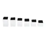 Lot de 6 présentoirs bagues