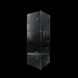 Bac soldeur acrylique transparent 30 x 30 x 90 cm - Bac à fouille