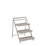 Étagère inclinée en bois 3 niveaux 50 x 61 x 71 cm - Étagère magasin