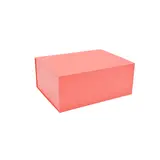 Boîte cadeau pliable rouge 29x22x12cm – Paquet de 5