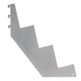 Console 3 niveaux pour tablette presse/multimédia pas de 25 mm