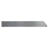 Séparateur pour tablette métallique 47 x 5,5 cm - Séparateur rayonnage - Diviseur tôle - Gris