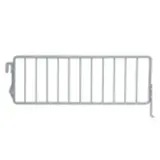 Séparateur grille pour tablette métallique 30 x 9,5 cm - Séparateur rayonnage - Diviseur grille - Gris