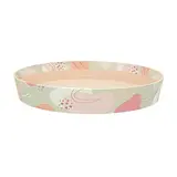 Corbeille carton ronde Beauté ø 20,5 x 3 cm beige clair / terracotta, paquet de 10