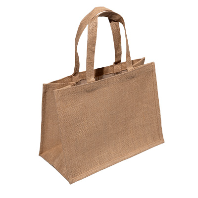 Sacs jute poignées plates Grand modèle