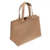 Sacs jute poignées plates Grand modèle