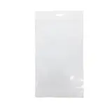 Sachet plastique transparent avec rabat adhésif et trou européen 23x32cm PP 60µ - Sachet de conditionnement - Lot de 100